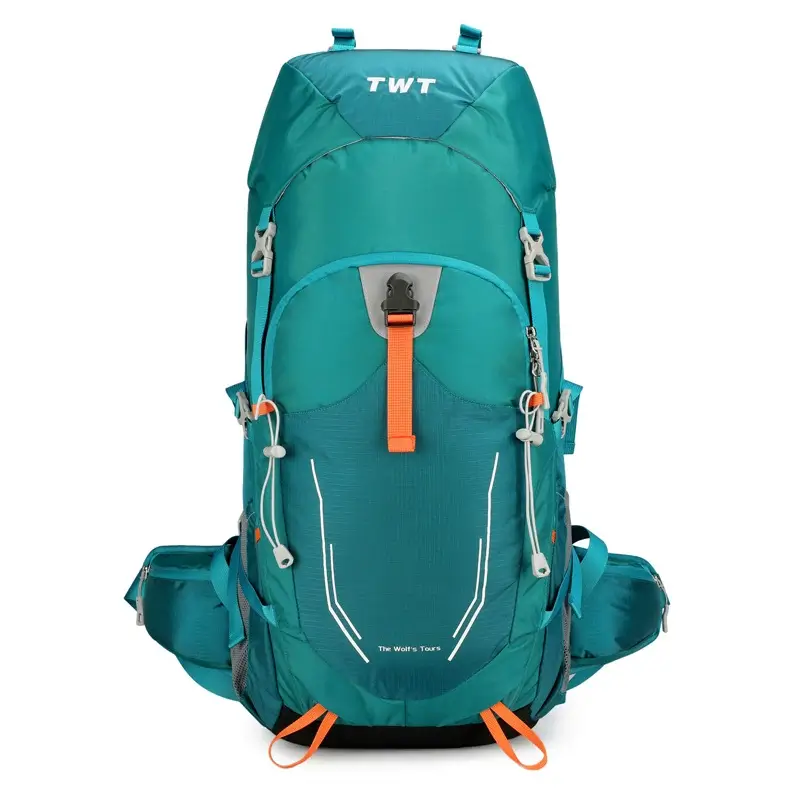 WhisperCamp All-Terrain 55L Hiking Backpack - Dark Green