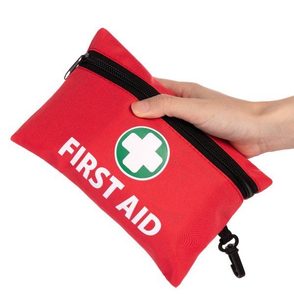132-Piece Portable First Aid Kit - Emergency & Outdoor Survival Kit for Car, Home, Camping